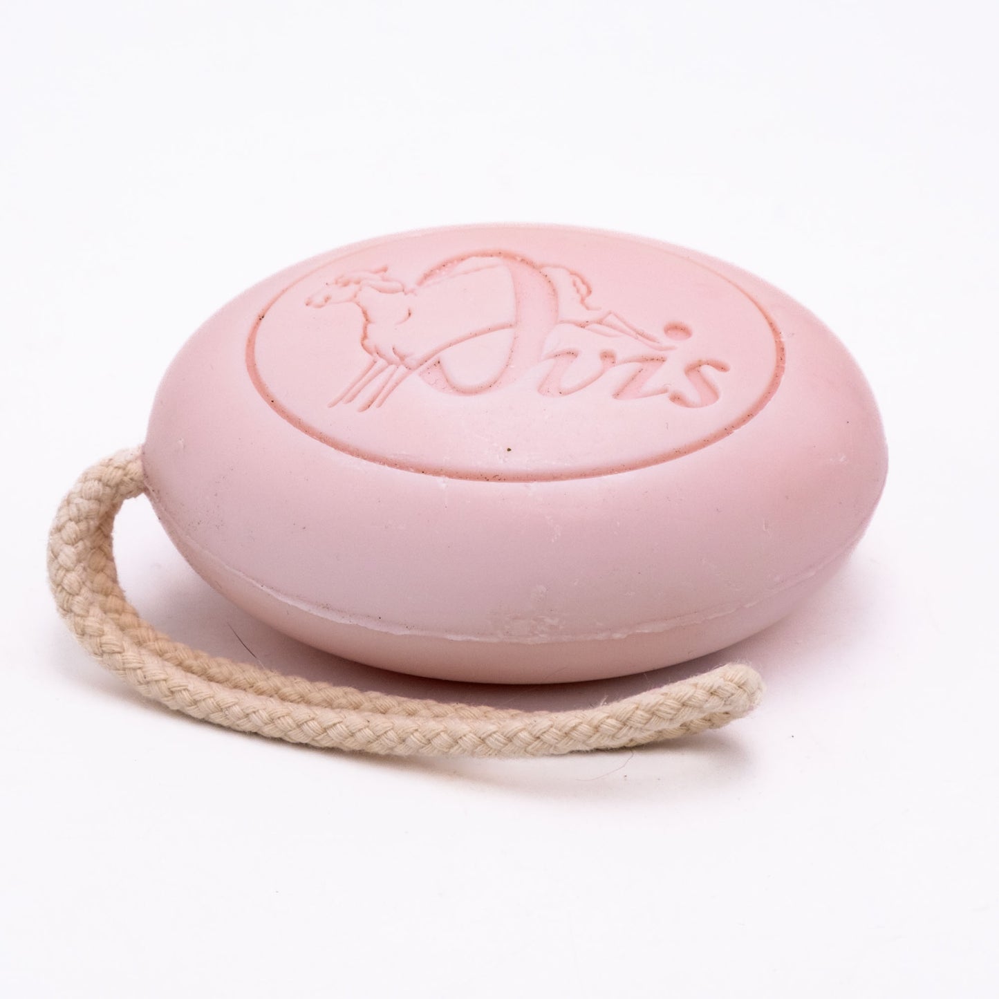 Ovis Schafmilch Duschseife Rose 200g / Kordelseife