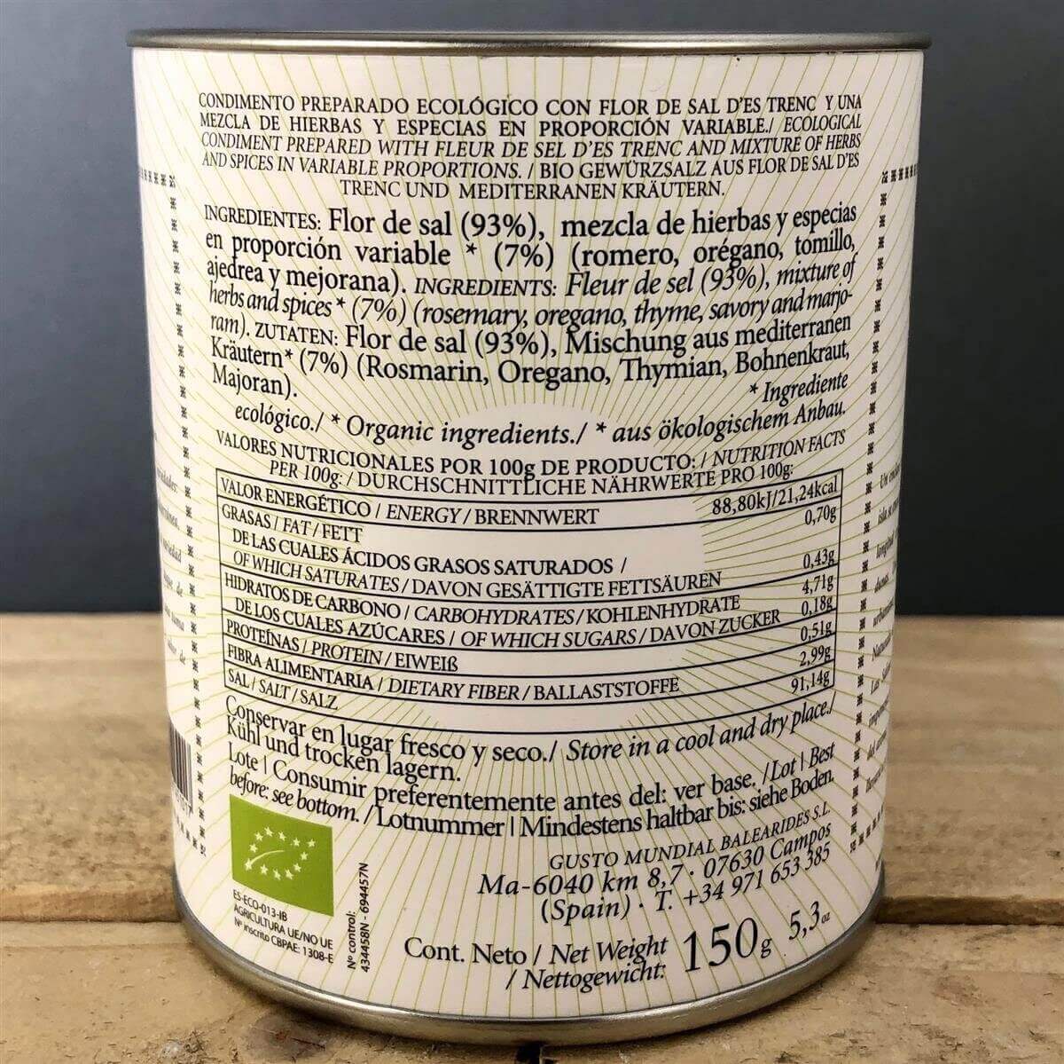 Flor de Sal - Mediterranea 150g / Salz aus Mallorca
