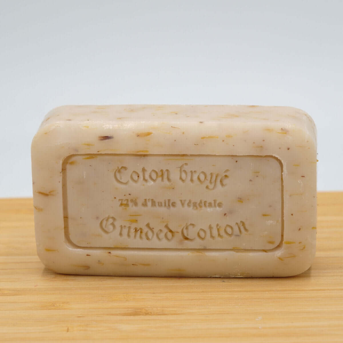 Savon de Marseille Baumwolle 125g / Manufakturseife aus Frankreich / Provence