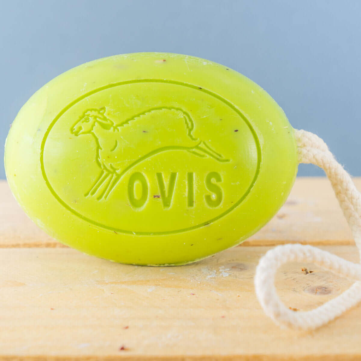 Ovis Schafmilch Duschseife Eisenkraut 200g / Kordelseife