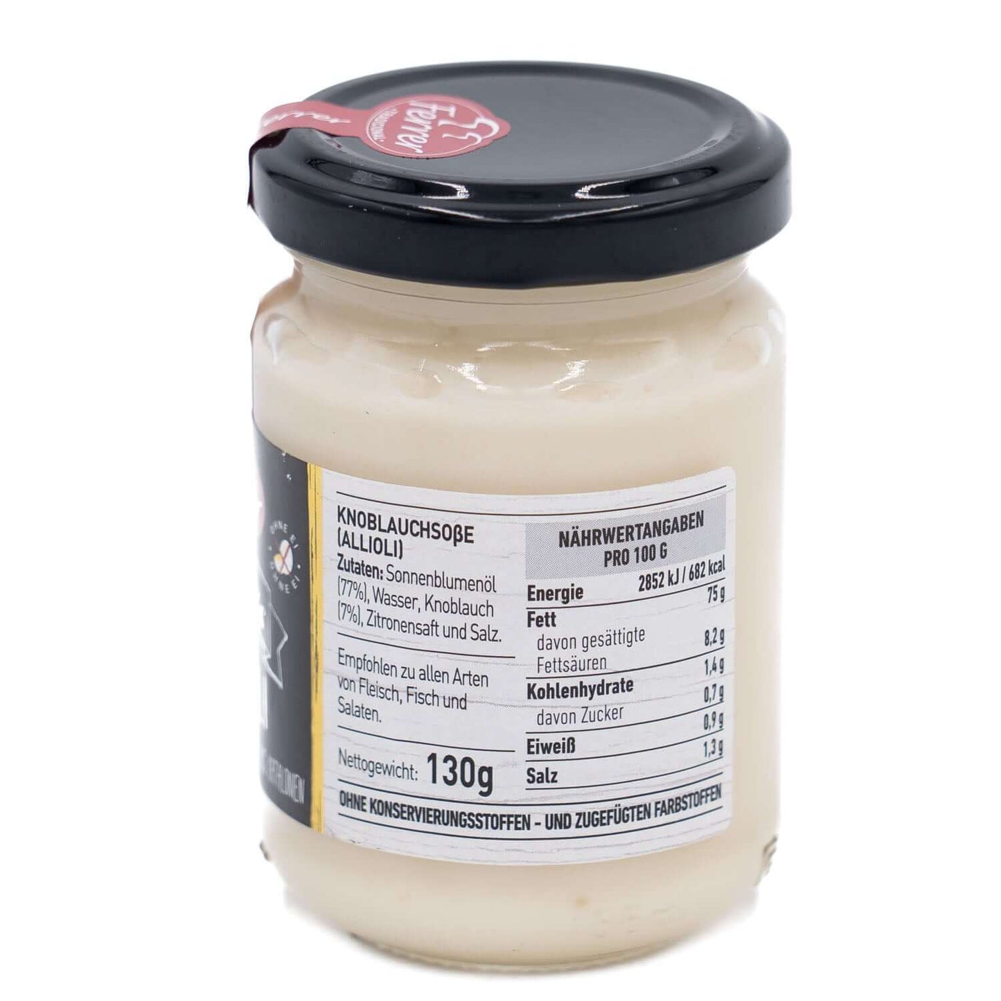 Alioli - Knoblauchmayonnaise 130 g von Ferrer