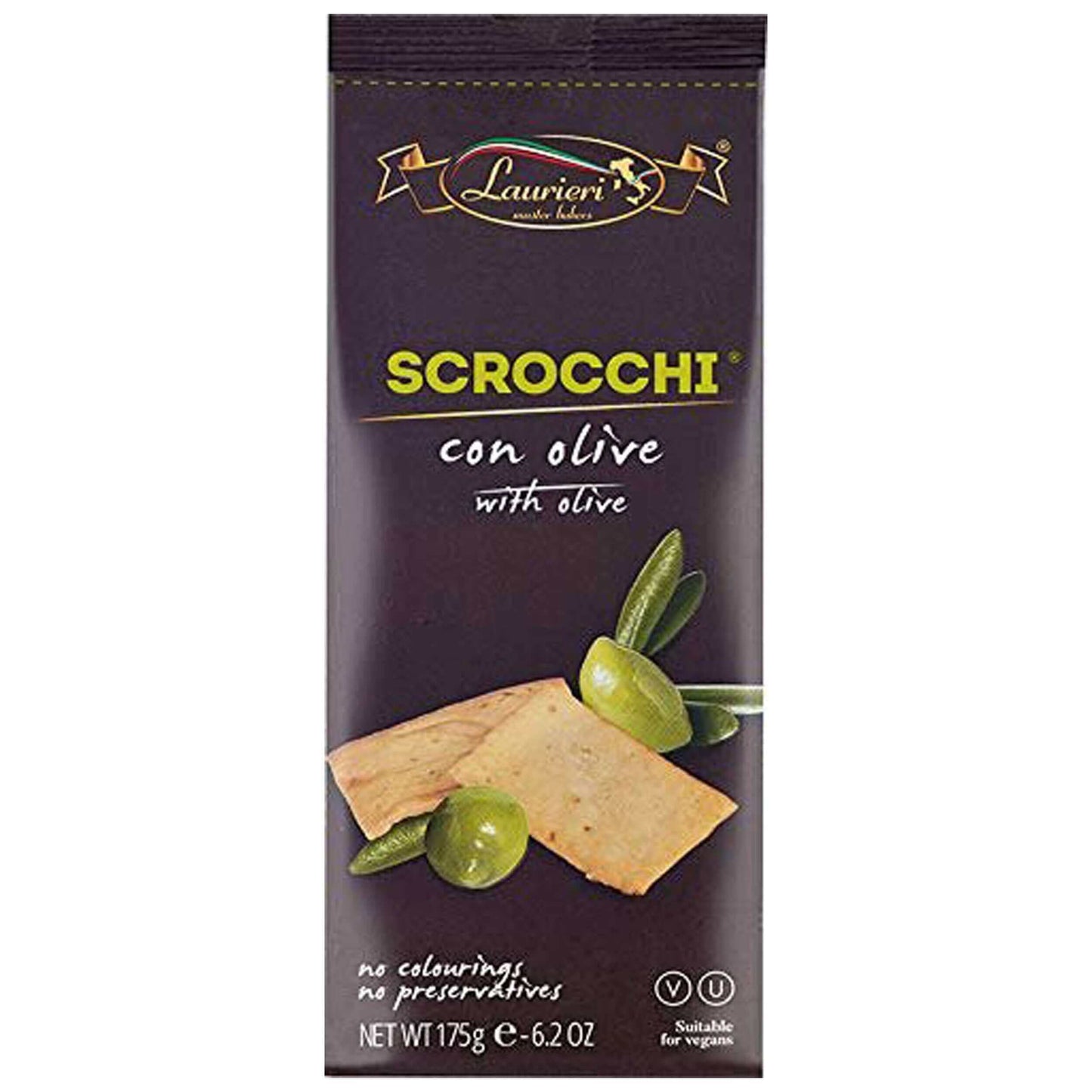 175g Scrocchi con Olive aus Italien / Kräcker mit Olive