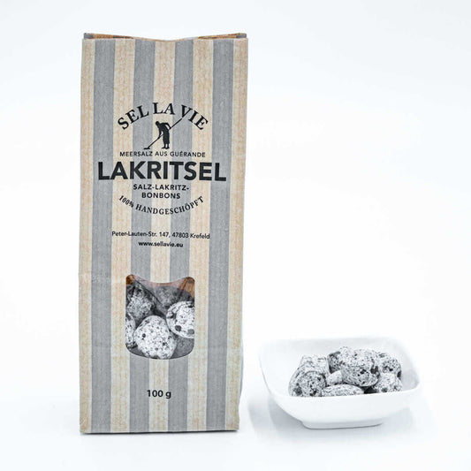 Lakritsel Lakritzbonbons 100g von Sel la Vie / Salz aus Frankreich