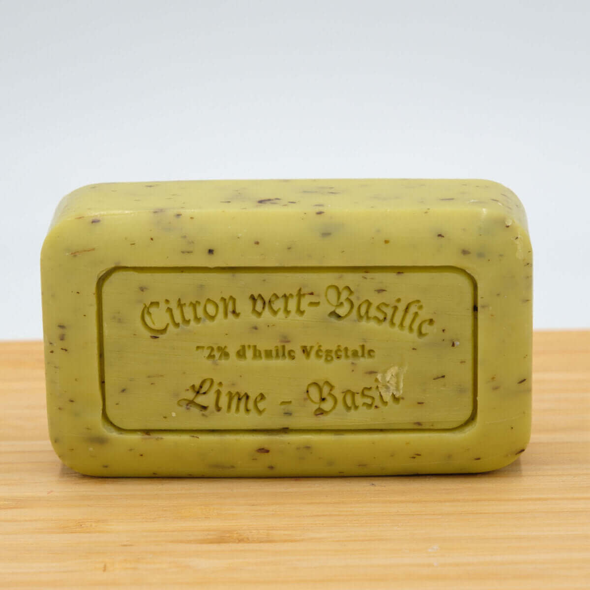 Savon de Marseille Limette-Basilikum 125g / Manufakturseife aus Frankreich / Provence