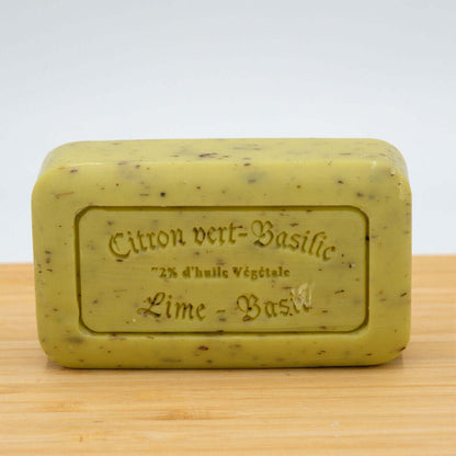 Savon de Marseille Limette-Basilikum 125g / Manufakturseife aus Frankreich / Provence