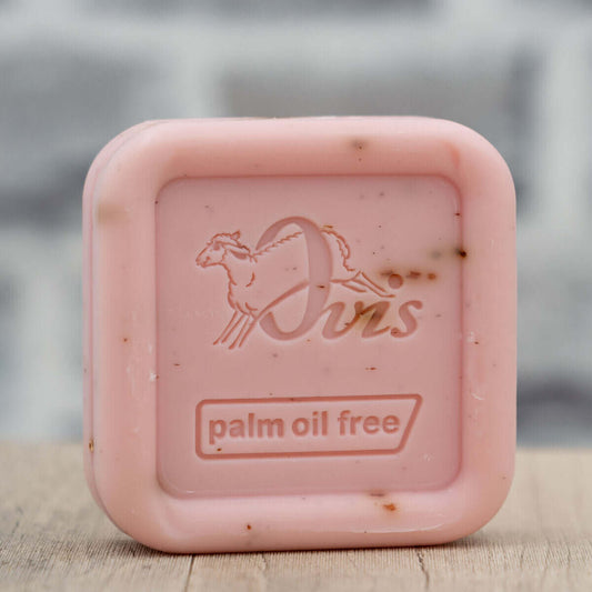 Ovis Seife Palmölfrei Rose eckig 100g
