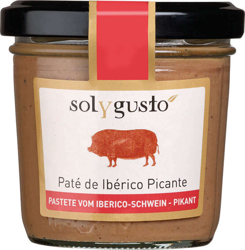 Pate vom iberischen Schwein pikant 100g